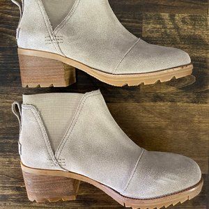 Sorel Suede Ankle Boot